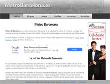 Tablet Screenshot of metrobarcelona.es